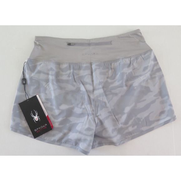 Spyder Active SP529 Women's Sz Medium Gray Workout Shorts - Picture 2 of 5